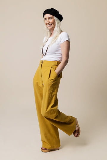 Mitchell Trousers Pants Sewing Pattern–Frankie Rose Fabrics