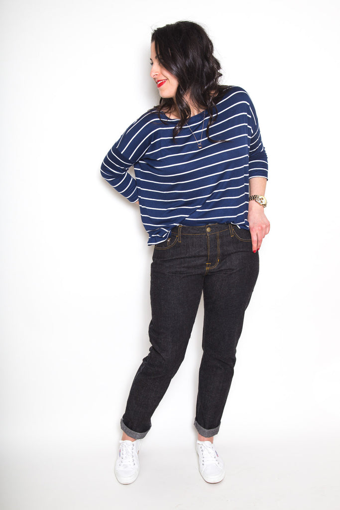 Morgan Jeans Sewing Pattern | Frankie Rose Fabrics