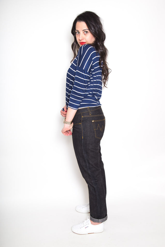 Morgan Jeans Sewing Pattern | Frankie Rose Fabrics