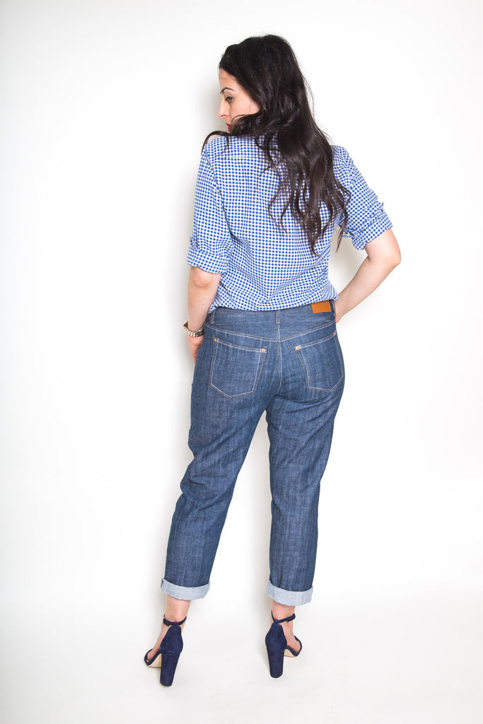 Morgan Jeans Sewing Pattern | Frankie Rose Fabrics