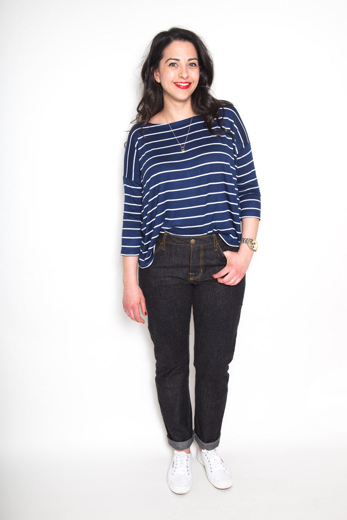 Morgan Jeans Sewing Pattern | Frankie Rose Fabrics
