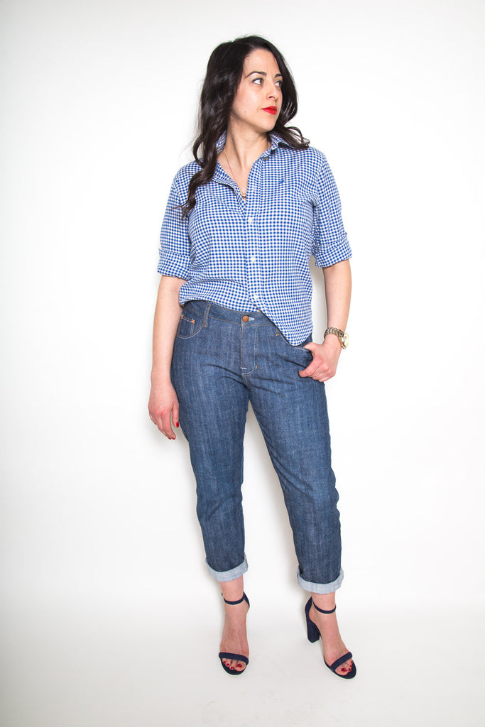 Morgan Jeans Sewing Pattern | Frankie Rose Fabrics