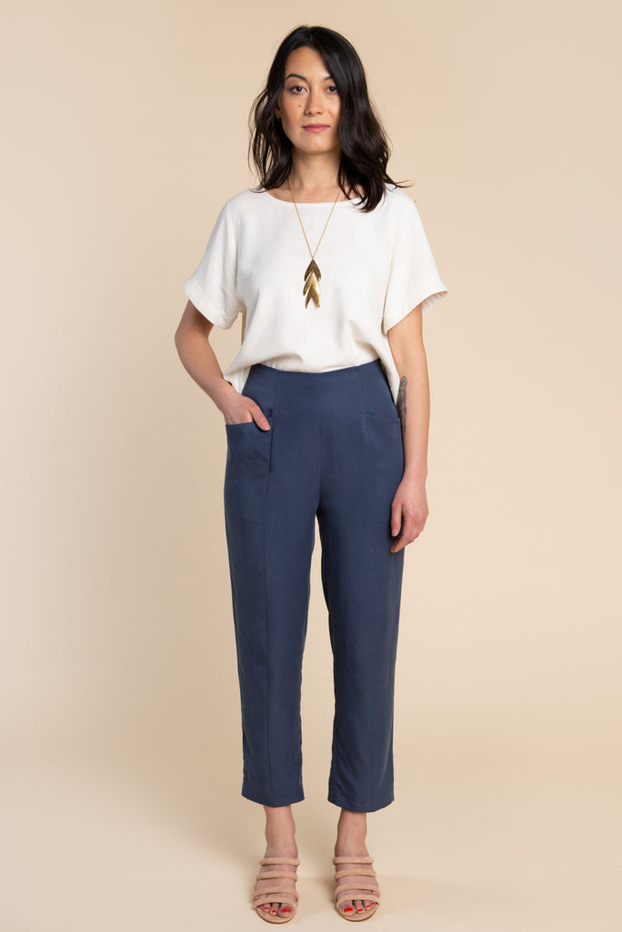 Pietra Pants Women's Sewing Pattern | Frankie Rose Fabrics