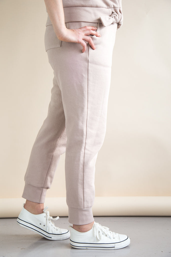 Plateau Joggers Sweatpants Pattern | Frankie Rose Fabrics