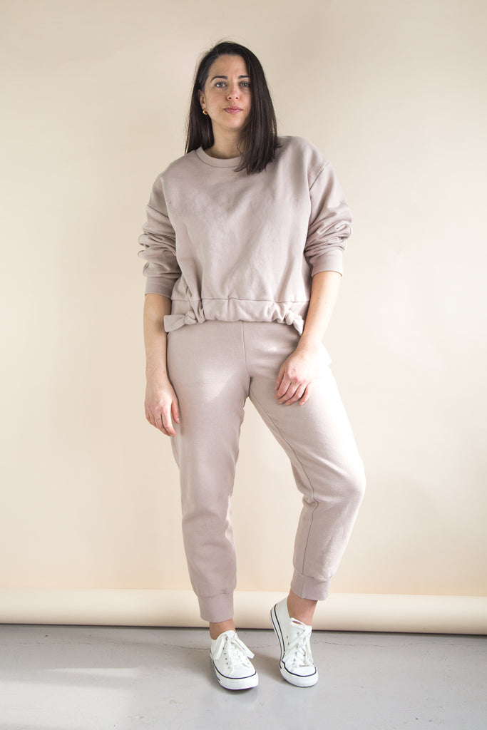 Plateau Joggers Sweatpants Pattern | Frankie Rose Fabrics