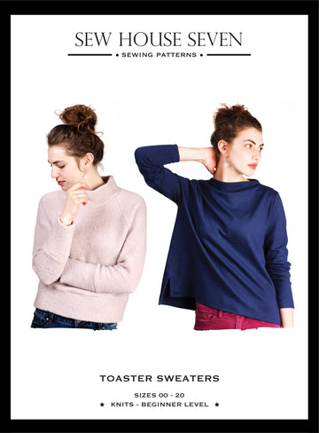 Toaster Sweater & Sweatshirt Plus Size Sewing Pattern