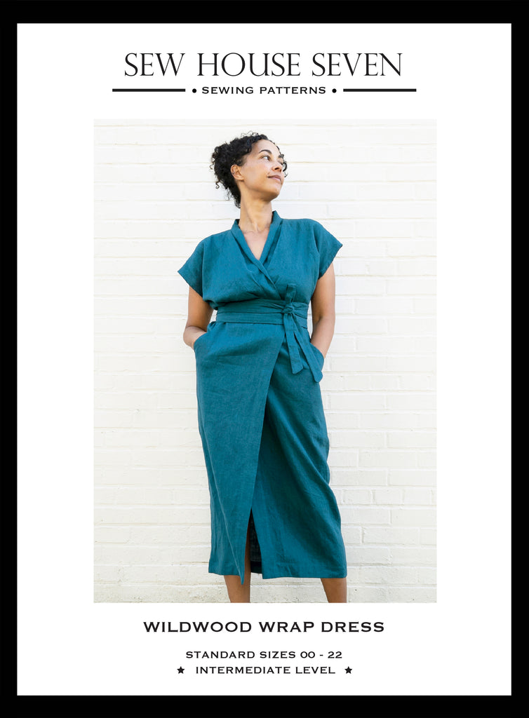 Wildwood Wrap Dress Pattern | Frankie Rose Fabrics