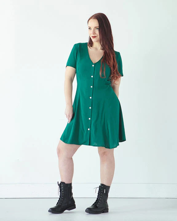 Shelby Dress & Romper Sewing Pattern | Frankie Rose Fabrics