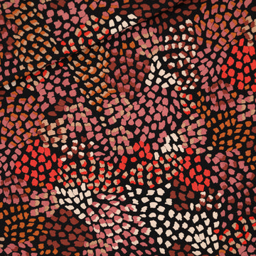 Rayon Challis in Blossom Mosaic | Frankie Rose Fabrics