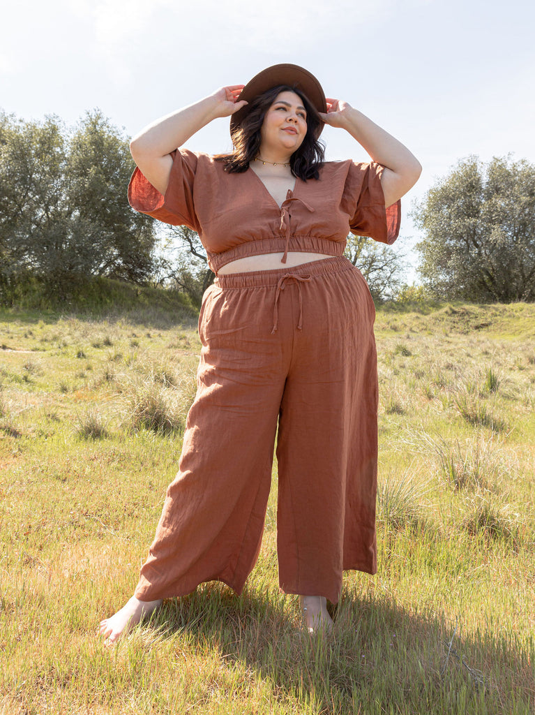 Saguaro Set Top & Pants Pattern | Frankie Rose Fabrics