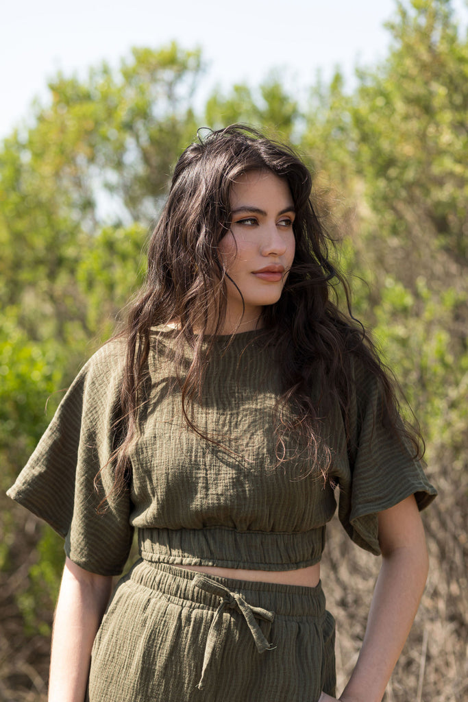 Saguaro Set Top & Pants Pattern | Frankie Rose Fabrics