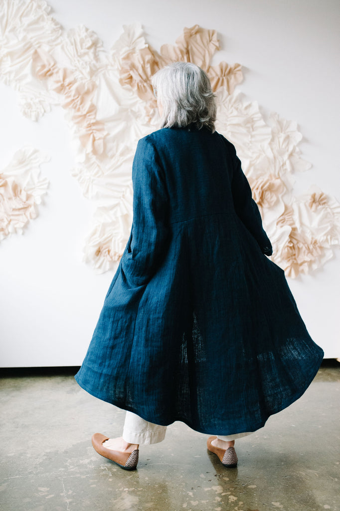 Lichen Duster Jacket Sewing Pattern | Frankie Rose Fabrics