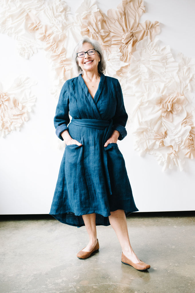 Lichen Duster Jacket Sewing Pattern | Frankie Rose Fabrics