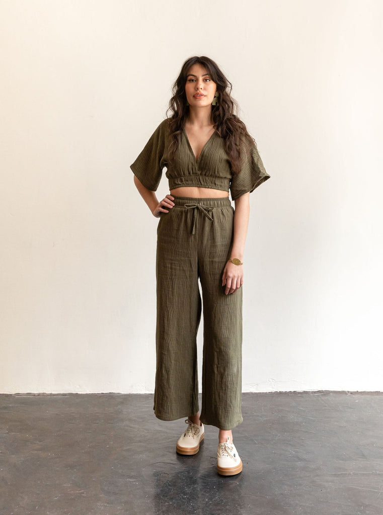 Saguaro Set Top & Pants Pattern | Frankie Rose Fabrics