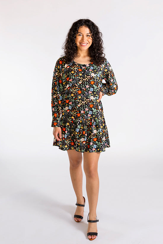 Wren Blouse & Dress Sewing Pattern | Frankie Rose Fabrics