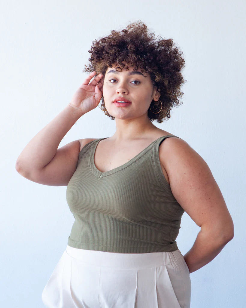 Zoey Tank & Dress Plus Size Sewing Pattern