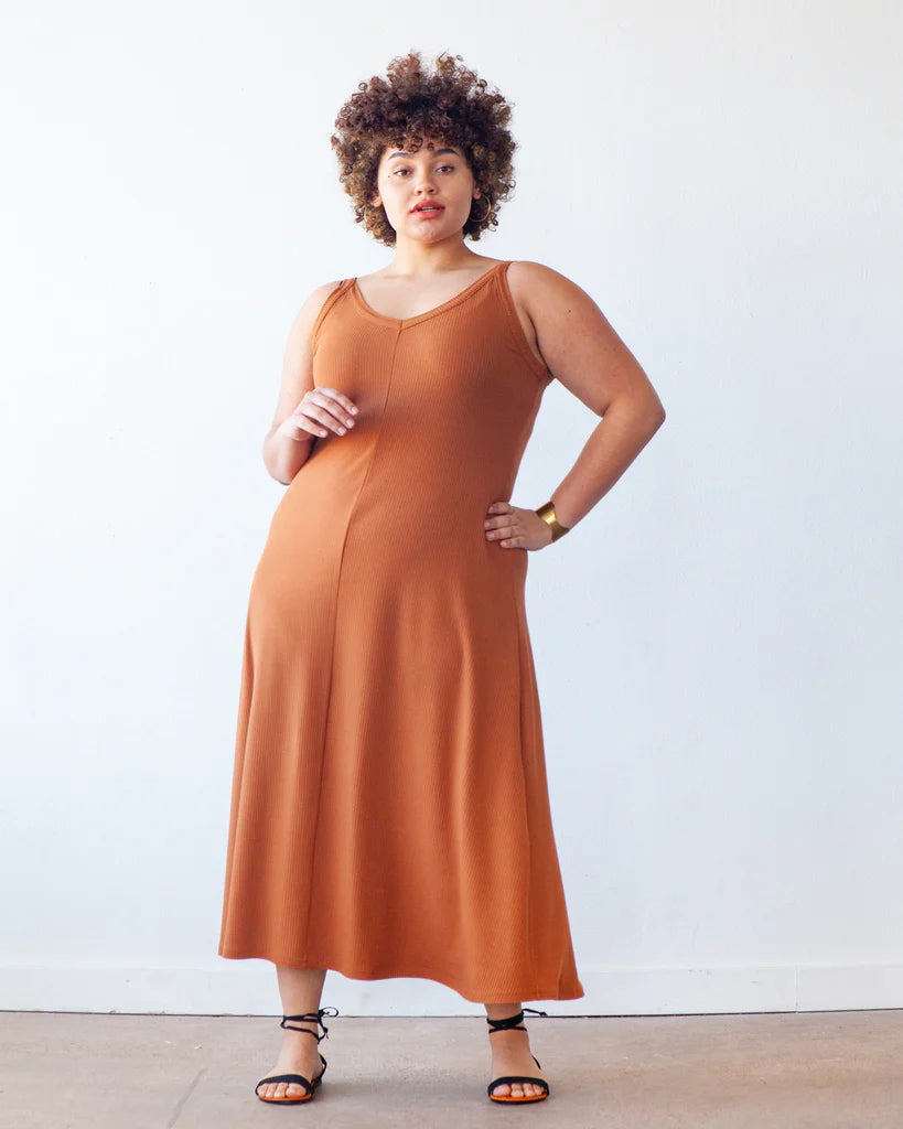 Zoey Tank & Dress Plus Size Sewing Pattern