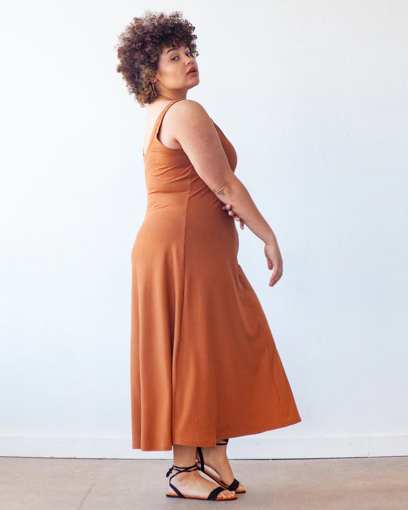 Zoey Tank & Dress Plus Size Sewing Pattern