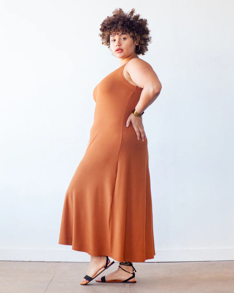 Zoey Tank & Dress Plus Size Sewing Pattern