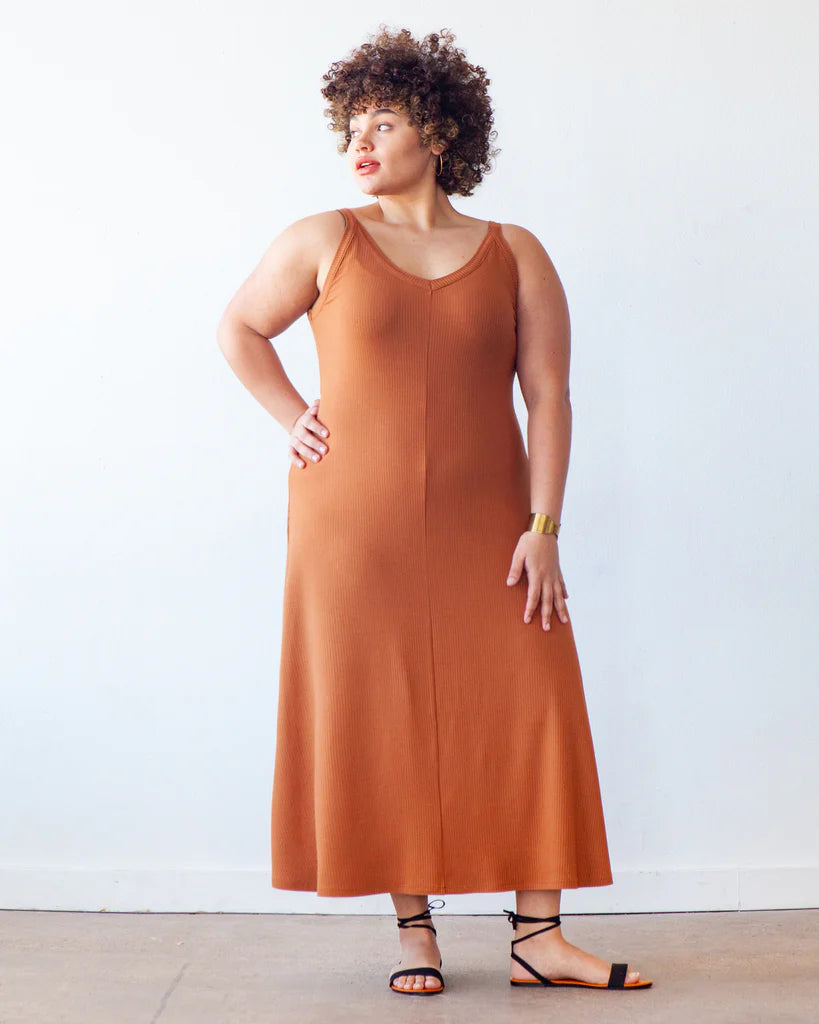 Zoey Tank & Dress Plus Size Sewing Pattern