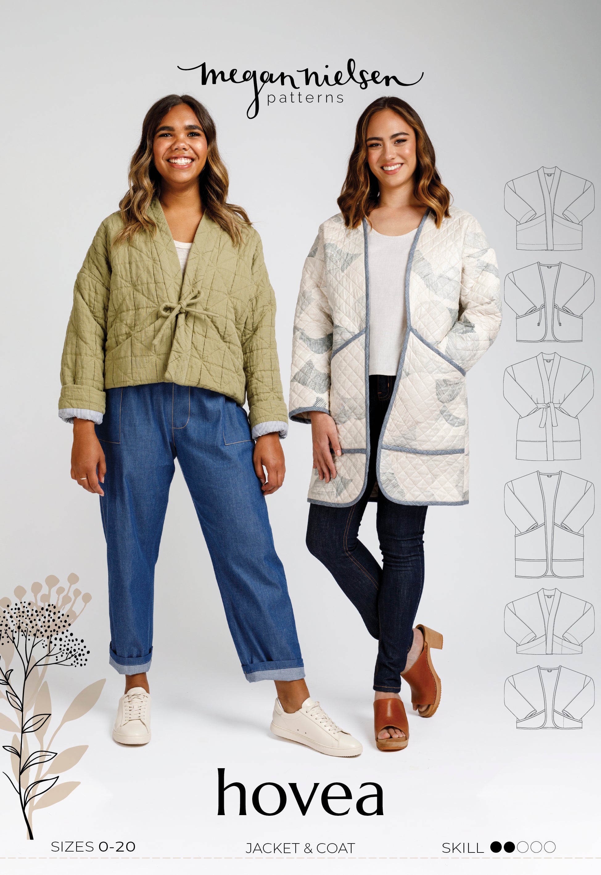 Chore Coats & Quilted Jackets Sewing Patterns