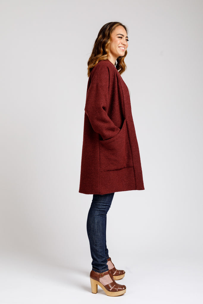 Hovea Quilted Jacket Sewing Pattern | Frankie Rose Fabrics