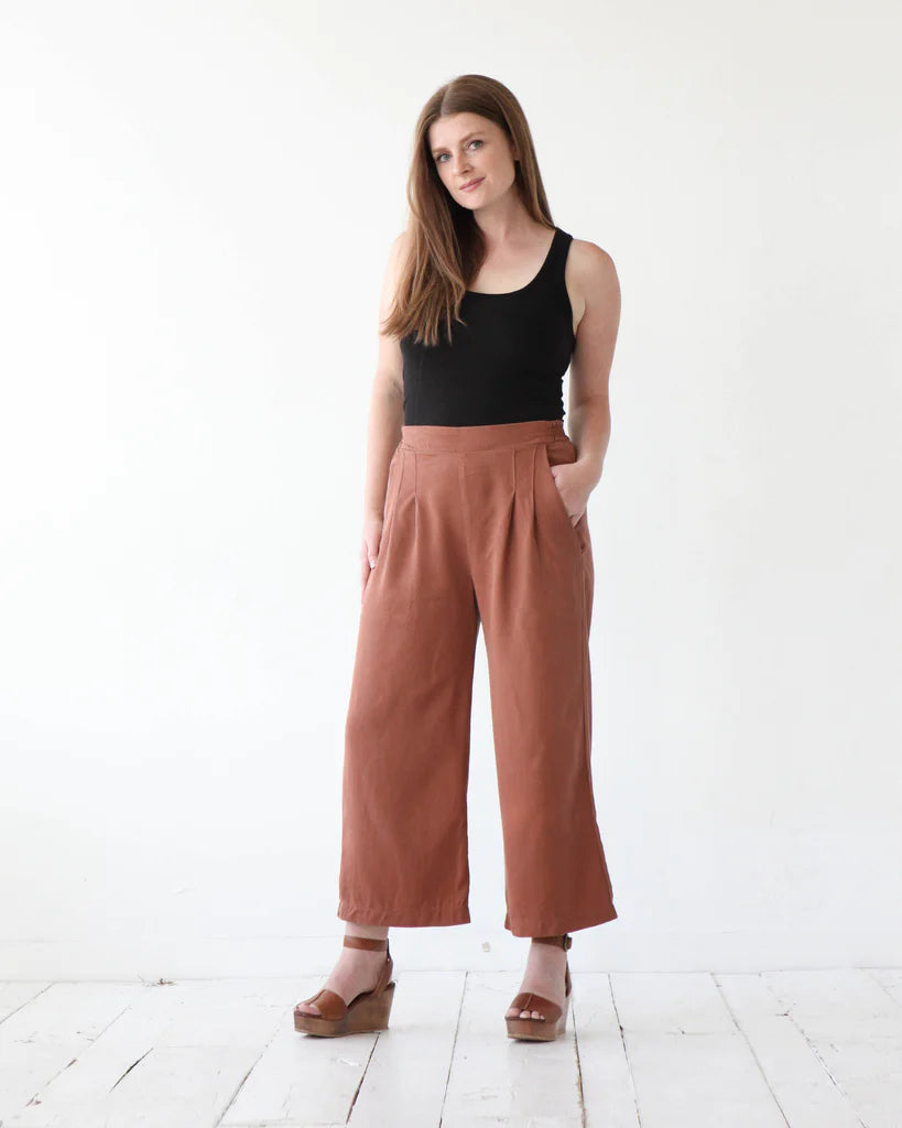 Emerson Pant & Short Sewing Pattern | Frankie Rose Fabrics