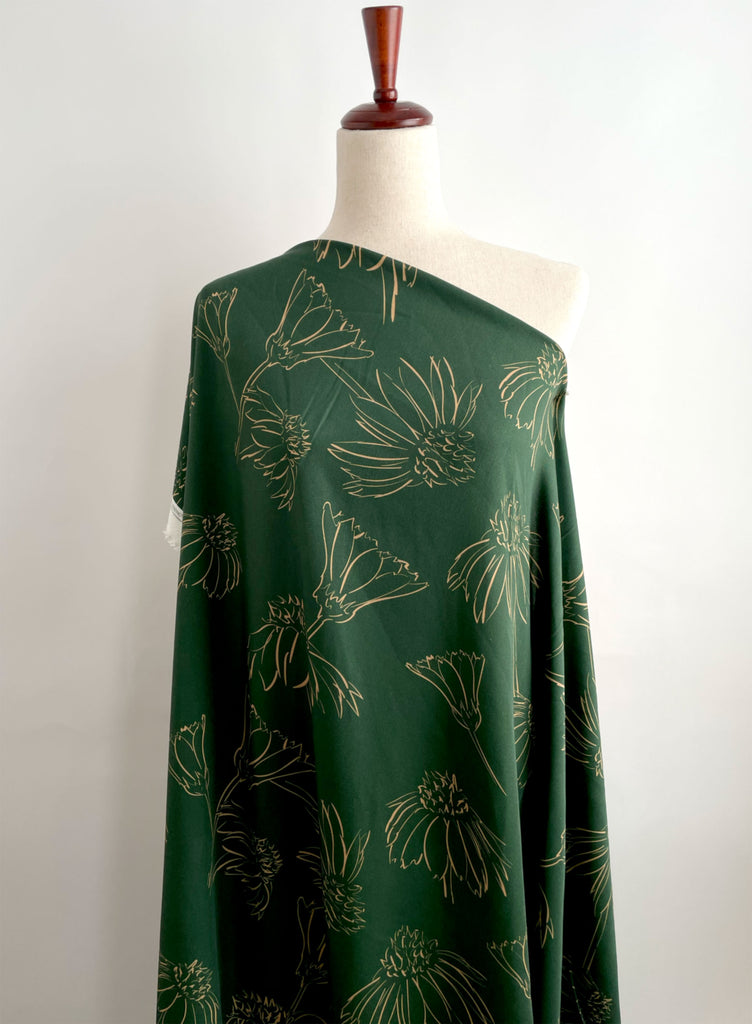 Eco-Friendly Viscose Fabric Floral at Frankie Rose Fabrics