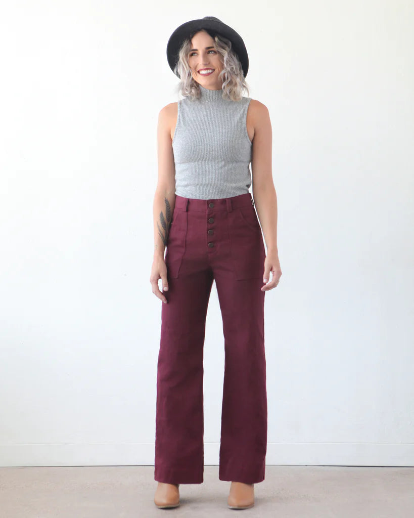 Lander Pant Sewing Pattern | Frankie Rose Fabrics