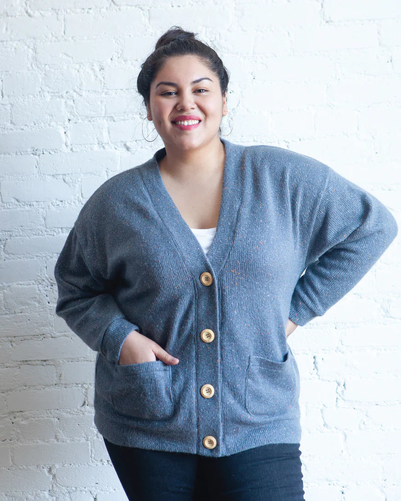 Marlo Sweater Plus Size Sewing Pattern–Frankie Rose Fabrics