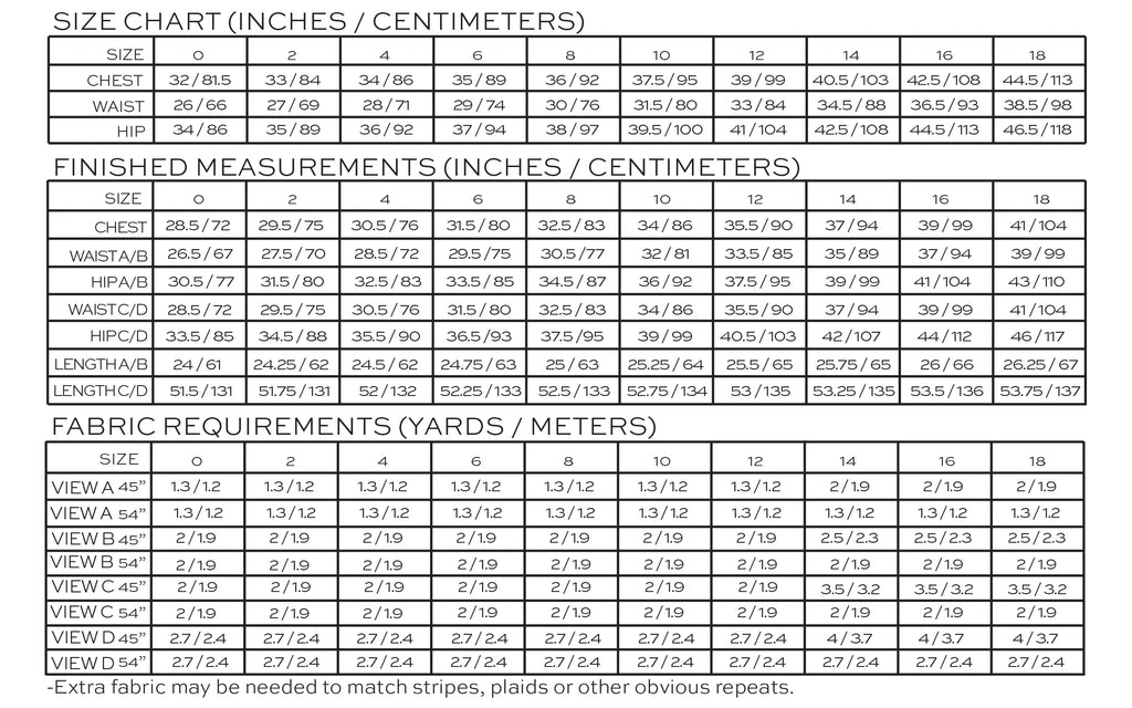 Nikko Top & Dress Sewing Pattern | Frankie Rose Fabrics