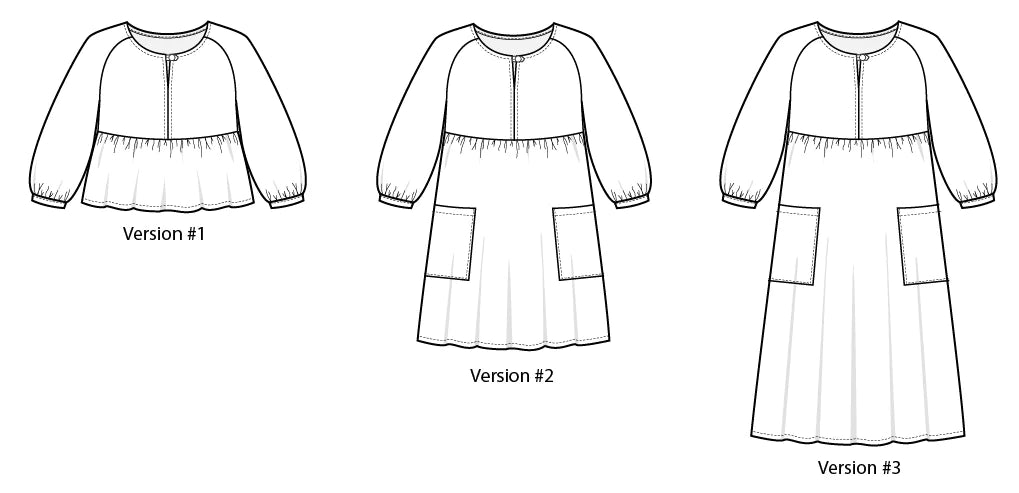 Romey Dress & Blouse Sewing Pattern | Frankie Rose Fabrics