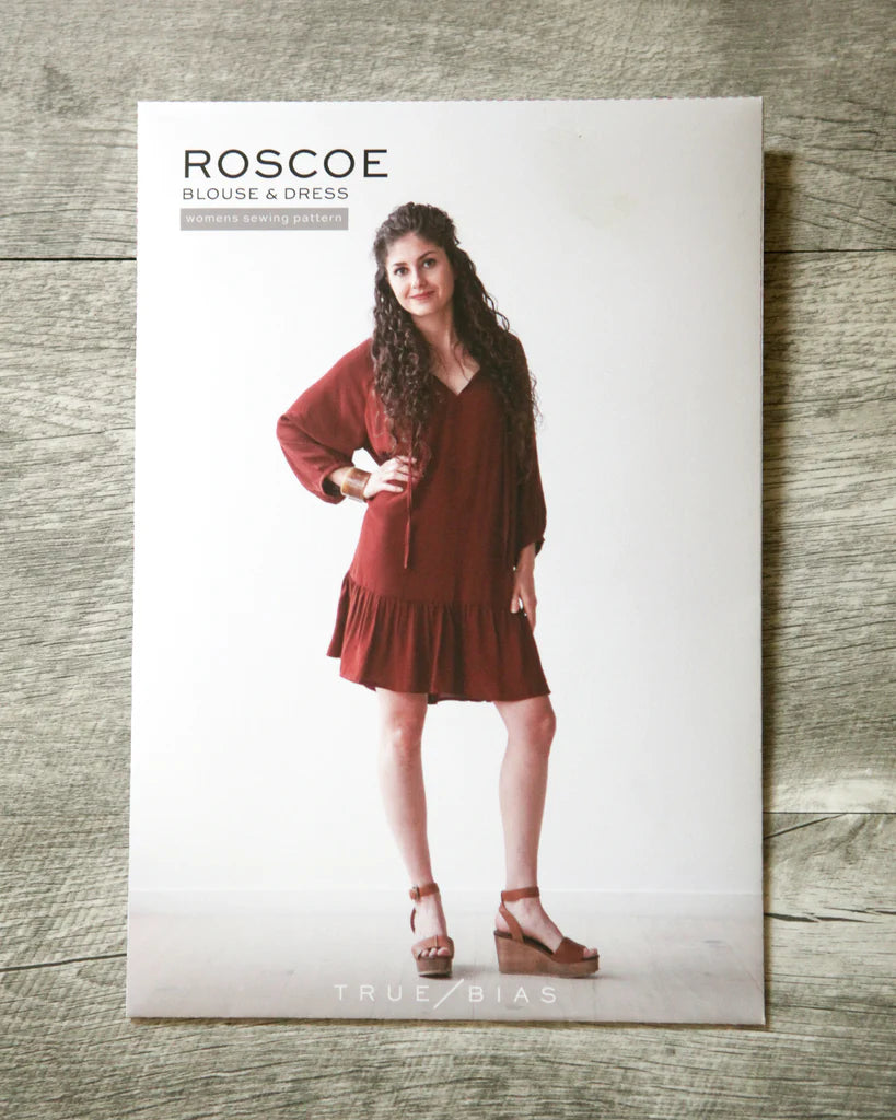 Roscoe Blouse & Dress Sewing Pattern | Frankie Rose Fabrics