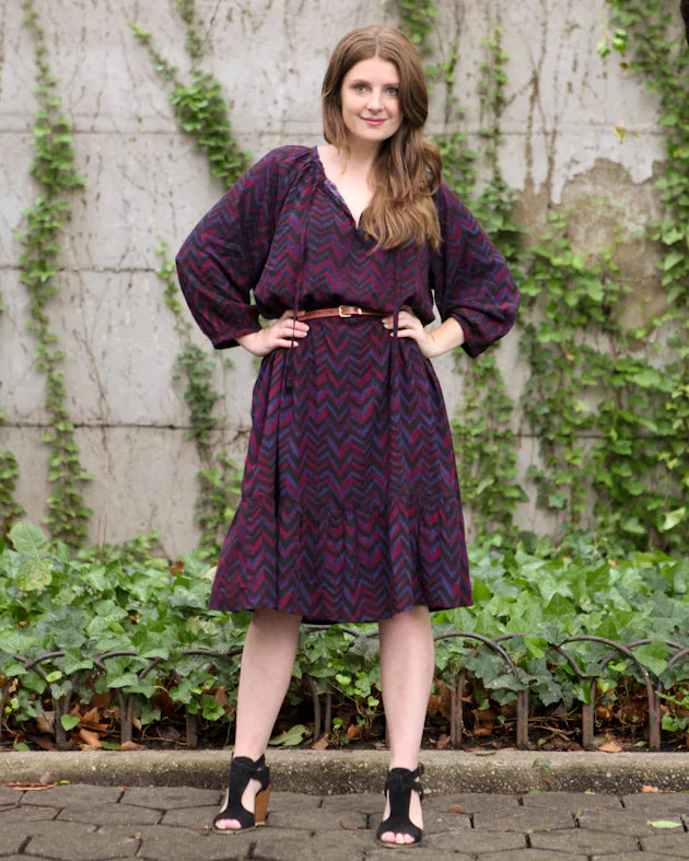 Roscoe Blouse & Dress Sewing Pattern | Frankie Rose Fabrics